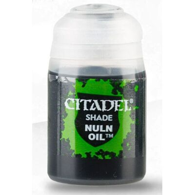 Games Workshop Nuln Oil Acrylic Paint - 24ml - Black Games Workshop Nuln Oil Acrylic Paint - 24ml - Black