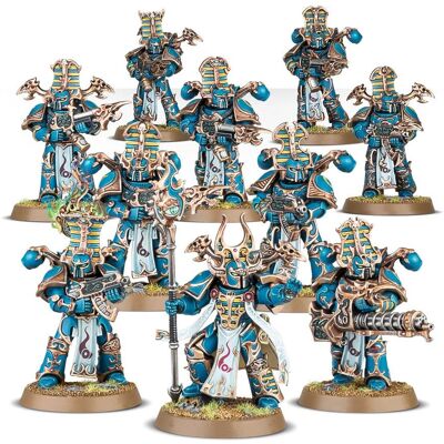 Games Workshop Warhammer 40.000 Thousand Sons Rubrik Marines - Miniaturen Games Workshop Warhammer 40.000 Thousand Sons Rubrik Marines - Miniaturen