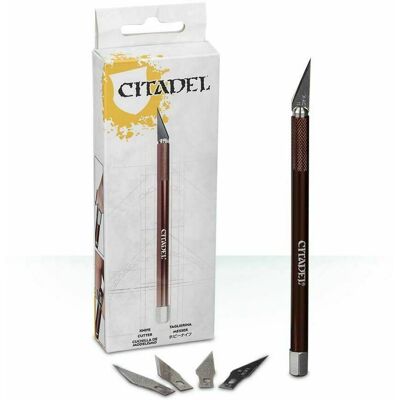 Games Workshop - Citadel Knife - 6 cuchillas - acero - cuchillo Games Workshop - Citadel Knife - 6 cuchillas - acero - cuchillo