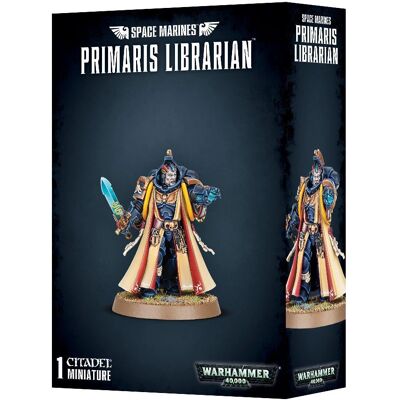 Games Workshop Warhammer 40,000 Librarian Space Marines Primaris - Publicité Games Workshop Warhammer 40,000 Librarian Space Marines Primaris - Publicité