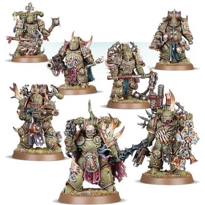 Games Workshop Seuchenmarines - Warhammer 40k - Todeswache - Grün - Miniatur Games Workshop Seuchenmarines - Warhammer 40k - Todeswache - Grün - Miniatur