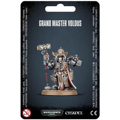 Games Workshop - Warhammer 40.000 - Grey Knights Grand Master Voldus Games Workshop - Warhammer 40.000 - Grey Knights Grand Master Voldus