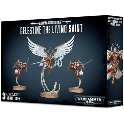Games Workshop Warhammer 40k Astra Ministorum Célestine La Sainte Vivante - Jeu de figurines - Publicité Games Workshop Warhammer 40k Astra Ministorum Célestine La Sainte Vivante - Jeu de figurines - Publicité