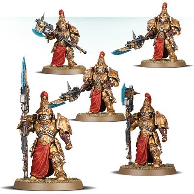 Games Workshop Custodian Wardens - Vexilus Praetor - Schildkapitän - Miniaturen Games Workshop Custodian Wardens - Vexilus Praetor - Schildkapitän - Miniaturen