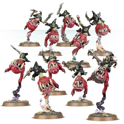 Games Workshop Squig Hoppers - Figurine miniature - Publicité Games Workshop Squig Hoppers - Figurine miniature - Publicité