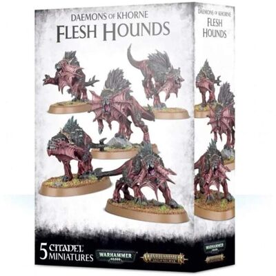 Games Workshop - Warhammer Age of Sigmar - Khorne Dämonen: Flesh Hounds Games Workshop - Warhammer Age of Sigmar - Khorne Dämonen: Flesh Hounds