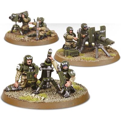 Games Workshop Cadian Heavy Weapon Squad - Warhammer 40.000 Astra Militarum Games Workshop Cadian Heavy Weapon Squad - Warhammer 40.000 Astra Militarum