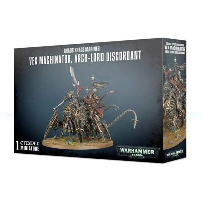 Games Workshop Vex Machinator Lord Discordant - Chaos Space Marines Miniatur Games Workshop Vex Machinator Lord Discordant - Chaos Space Marines Miniatur