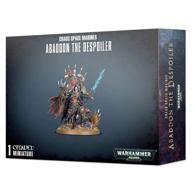 Games Workshop Abaddon der Despoiler - Chaos Space Marines - Warhammer 40k Games Workshop Abaddon der Despoiler - Chaos Space Marines - Warhammer 40k