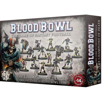 Games Workshop Die Champions of Death Shambling Undead Blood Bowl Team - Blood Bowl Team Games Workshop Die Champions of Death Shambling Undead Blood Bowl Team - Blood Bowl Team