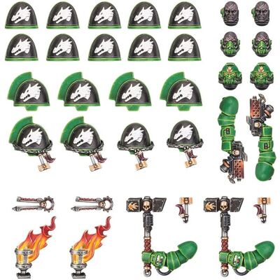 Games Workshop 48-59 Salamanders Primaris Upgrades - Figurine collectible Games Workshop 48-59 Salamanders Primaris Upgrades - Figurine collectible