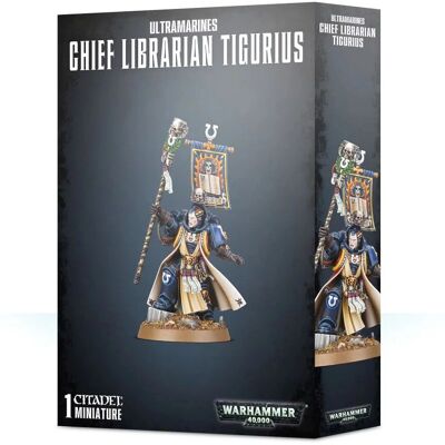 Games Workshop Warhammer 40.000: Chief Librarian Tigurius - Figurine Games Workshop Warhammer 40.000: Chief Librarian Tigurius - Figurine