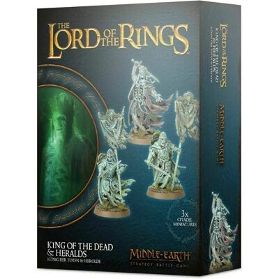 Games Workshop König der Toten & Herolde - Erweiterung für Middle-Earth-Strategiespiel Games Workshop König der Toten & Herolde - Erweiterung für Middle-Earth-Strategiespiel