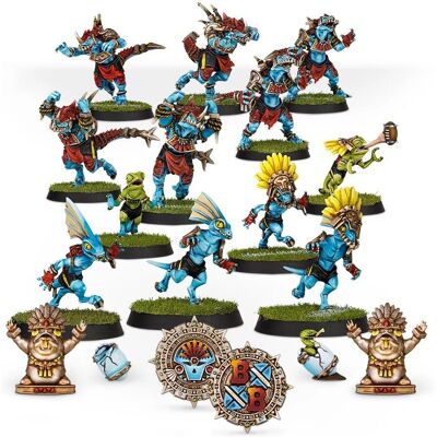 Games Workshop Gwaka'moli Crater Gators - Blood Bowl Team Games Workshop Gwaka'moli Crater Gators - Blood Bowl Team