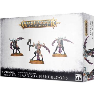 Games Workshop Slaangor Fiendbloods - Warhammer Age Of Sigmar - Hedonites Slaanesh Games Workshop Slaangor Fiendbloods - Warhammer Age Of Sigmar - Hedonites Slaanesh