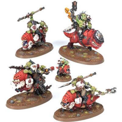 Games Workshop Nob Squighog Boyz - Warhammer 40,000 Miniatures Games Workshop Nob Squighog Boyz - Warhammer 40,000 Miniatures