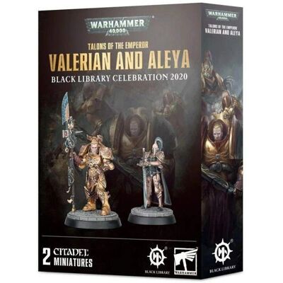 Games Workshop Warhammer 40.000 - Adeptus Custodes: Talons Des Kaisers - Valerian und Aleya Games Workshop Warhammer 40.000 - Adeptus Custodes: Talons Des Kaisers - Valerian und Aleya