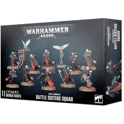 Games Workshop Kampf-Schwestern Trupp - Warhammer 40.000 - Adepta Sororitas - Miniaturen-Set Games Workshop Kampf-Schwestern Trupp - Warhammer 40.000 - Adepta Sororitas - Miniaturen-Set