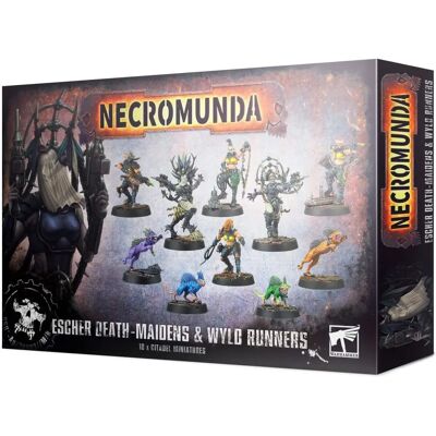 Games Workshop Necromunda House Escher Kobiety zmarłe i Biegacze Dzikich - Zestaw Miniatur Games Workshop Necromunda House Escher Kobiety zmarłe i Biegacze Dzikich - Zestaw Miniatur