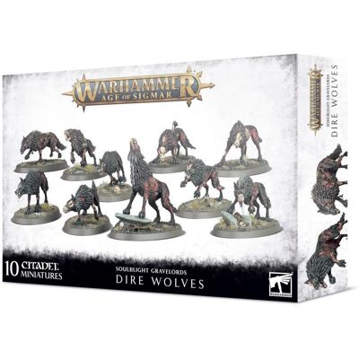 Games Workshop Dire Wolves - Age of Sigmar Action Figuren Games Workshop Dire Wolves - Age of Sigmar Action Figuren
