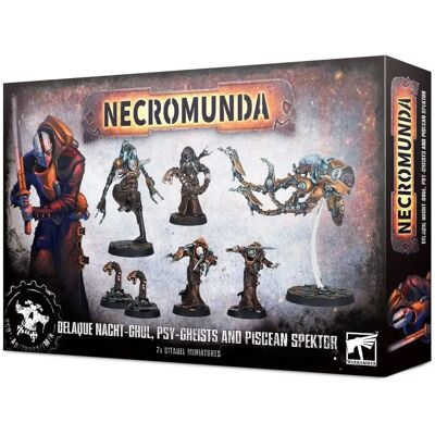 Games Workshop Delaque Nacht-Ghul Psy-Gheists - Figurine Game Add-on Games Workshop Delaque Nacht-Ghul Psy-Gheists - Figurine Game Add-on