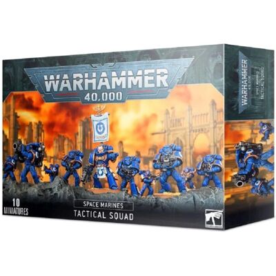 Games Workshop Warhammer 40,000 Raumfahrer Taktische Trupp - Taktik Games Workshop Warhammer 40,000 Raumfahrer Taktische Trupp - Taktik