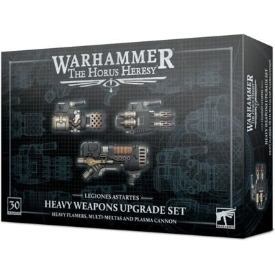 Games Workshop - Warhammer Horus Heresy - L/Astartes: Heavy Weapons Upgrade Set – Flamers, Multi-Meltas, And Plasma Cannons Games Workshop - Warhammer Horus Heresy - L/Astartes: Heavy Weapons Upgrade Set – Flamers, Multi-Meltas, And Plasma Cannons