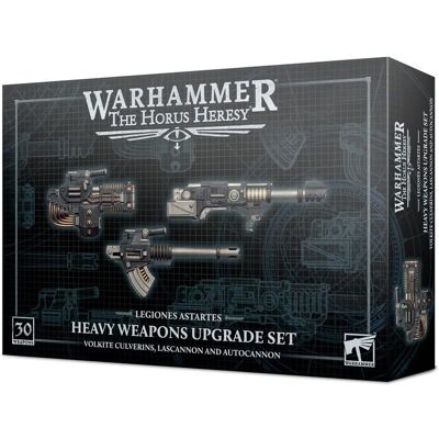 Games Workshop Warhammer: Heretycka wojna Horusa - Legiones Astartes: Zestaw ulepszeń ciężkich broni - Volkite Culverins, Lascannons i Autocannons Games Workshop Warhammer: Heretycka wojna Horusa - Legiones Astartes: Zestaw ulepszeń ciężkich broni - Volkite Culverins, Lascannons i Autocannons