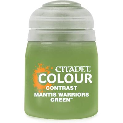 Games Workshop - Citadel Colour Contrast: Mantis Warriors Green (18ml) Paint Games Workshop - Citadel Colour Contrast: Mantis Warriors Green (18ml) Paint
