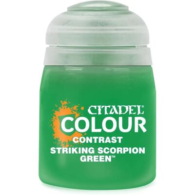 Games Workshop Citadel Contrast - Striking Scorpion Green Farbe Games Workshop Citadel Contrast - Striking Scorpion Green Farbe