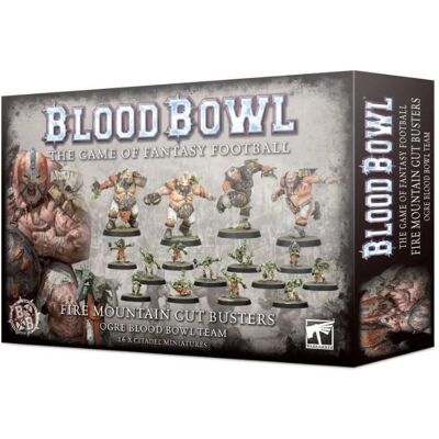 Games Workshop Blood Bowl Ork-Team - Feuerberg Gut Busters Games Workshop Blood Bowl Ork-Team - Feuerberg Gut Busters