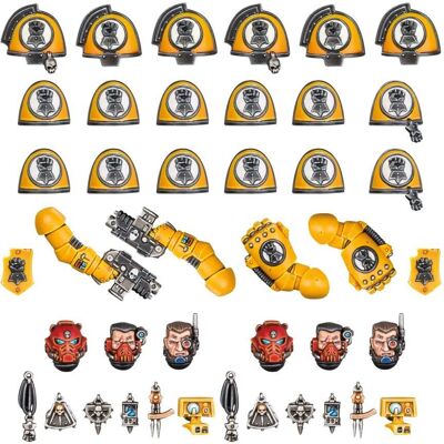 Games Workshop Imperial Fists Primaris Upgrades & Transfers - Miniatures & Models Games Workshop Imperial Fists Primaris Upgrades & Transfers - Miniatures & Models