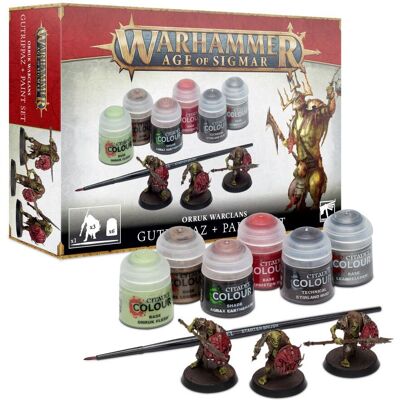 Games Workshop Orruk Warclans Gutrippaz - Figurine de collection - Publicité Games Workshop Orruk Warclans Gutrippaz - Figurine de collection - Publicité