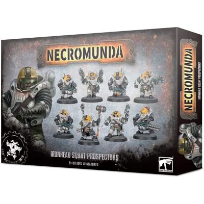Games Workshop Necromunda Żelazna głowa Dwarf Prospectors - Zestaw Miniatur Games Workshop Necromunda Żelazna głowa Dwarf Prospectors - Zestaw Miniatur