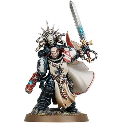 Modèle de Games Workshop - Warhammer 40 000 - Black Templars Marshal Modèle de Games Workshop - Warhammer 40 000 - Black Templars Marshal