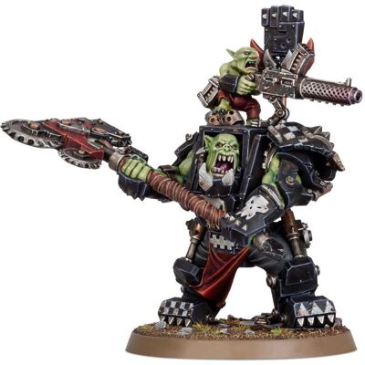 Games Workshop Warhammer 40,000 - Orks : Warboss en Mega Armure - Miniature Games Workshop Warhammer 40,000 - Orks : Warboss en Mega Armure - Miniature