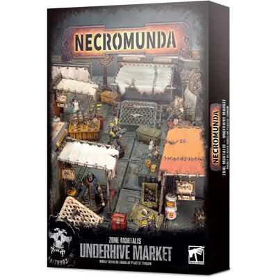 Games Workshop Necromunda Unterhive Markt - Tabletop-Zubehör Games Workshop Necromunda Unterhive Markt - Tabletop-Zubehör