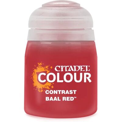 Games Workshop - Citadel Farbkontrast: Baal Red (18ml) Farbe Games Workshop - Citadel Farbkontrast: Baal Red (18ml) Farbe