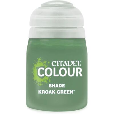 Citadel Kroak Green Shade - Acrylic Model Paint - 18ml Citadel Kroak Green Shade - Acrylic Model Paint - 18ml