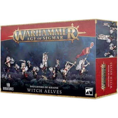 Games Workshop Warhammer Age Of Sigmar - Daughters Khaine: Witch Aelves - Miniatures - Publicité Games Workshop Warhammer Age Of Sigmar - Daughters Khaine: Witch Aelves - Miniatures - Publicité