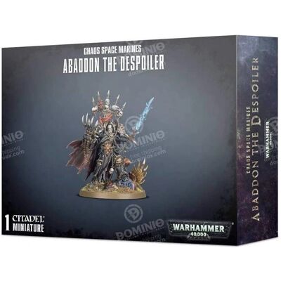 Games Workshop Warhammer 40,000 - Space Marines du Chaos : Abaddon le Despoileur Games Workshop Warhammer 40,000 - Space Marines du Chaos : Abaddon le Despoileur