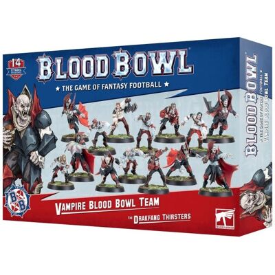 Équipe Vampire Blood Bowl de Games Workshop : Les Soiffants Drakfang - Figurines - Publicité Équipe Vampire Blood Bowl de Games Workshop : Les Soiffants Drakfang - Figurines - Publicité