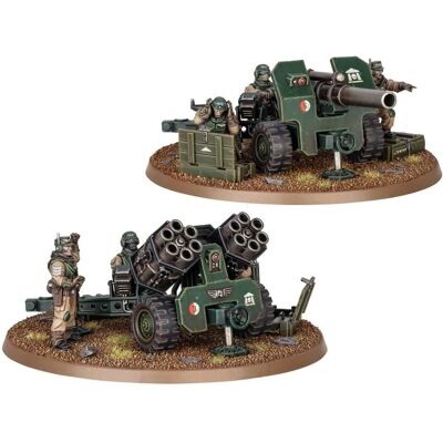 Games Workshop Astra Militarum Feldartillerie Batterie - Miniaturmodellset Games Workshop Astra Militarum Feldartillerie Batterie - Miniaturmodellset