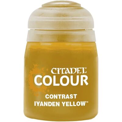 Citadel Iyanden Yellow 18ml - Acrylic model paint Citadel Iyanden Yellow 18ml - Acrylic model paint