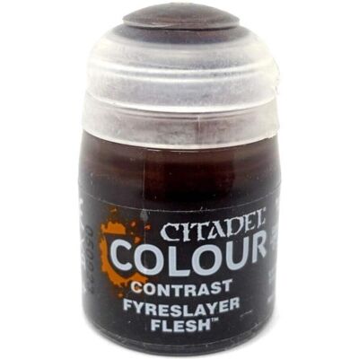 Games Workshop Fyreslayer Flesh Contrast Paint - Paint for Miniatures Games Workshop Fyreslayer Flesh Contrast Paint - Paint for Miniatures