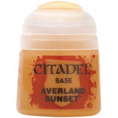 Citadel AVERLAND SUNSET Acrylic Model Paint - Base - 12ML Citadel AVERLAND SUNSET Acrylic Model Paint - Base - 12ML