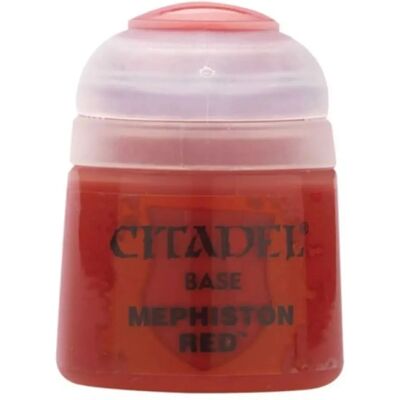 Peinture acrylique Citadel Mephiston Rouge - 12ml - Publicité Peinture acrylique Citadel Mephiston Rouge - 12ml - Publicité