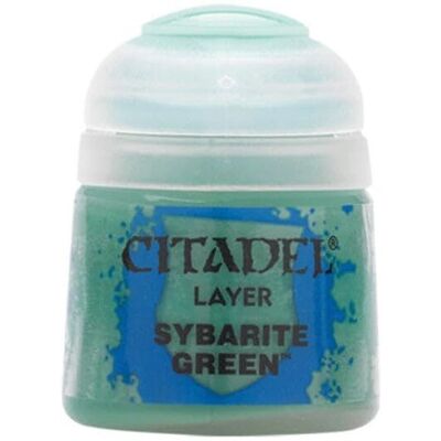 Citadel Sybarite Green Schichtfarbe - Acryl Modellfarbe - 12ML Citadel Sybarite Green Schichtfarbe - Acryl Modellfarbe - 12ML