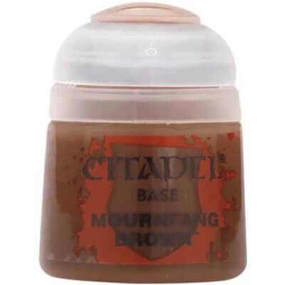 Citadel MOURNFANG BROWN 12ML - Peinture acrylique pour maquettes - Publicité Citadel MOURNFANG BROWN 12ML - Peinture acrylique pour maquettes - Publicité