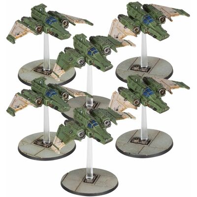 Letka Xiphon Interceptor - Sbírková figurka - Warhammer Letka Xiphon Interceptor - Sbírková figurka - Warhammer